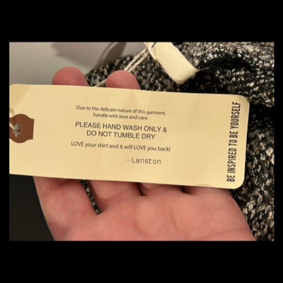 Lanston x Revolve Woven Tweed Shorts Size L - NWT - Picture 14 of 14